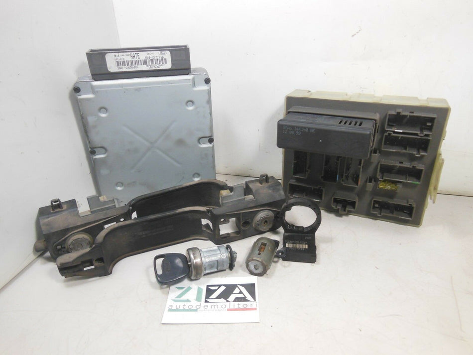Kit Chiave ECU Ford Focus I 1.8 90cv 1999 98AB12A650BGH 98AG14K150AE 98VP15607AB