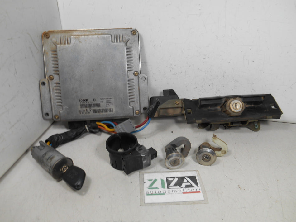 Kit Chiave ECU Peugeot 306 2.0 HDI 66kw 90cv RHY 2001 9642014880 9625402980