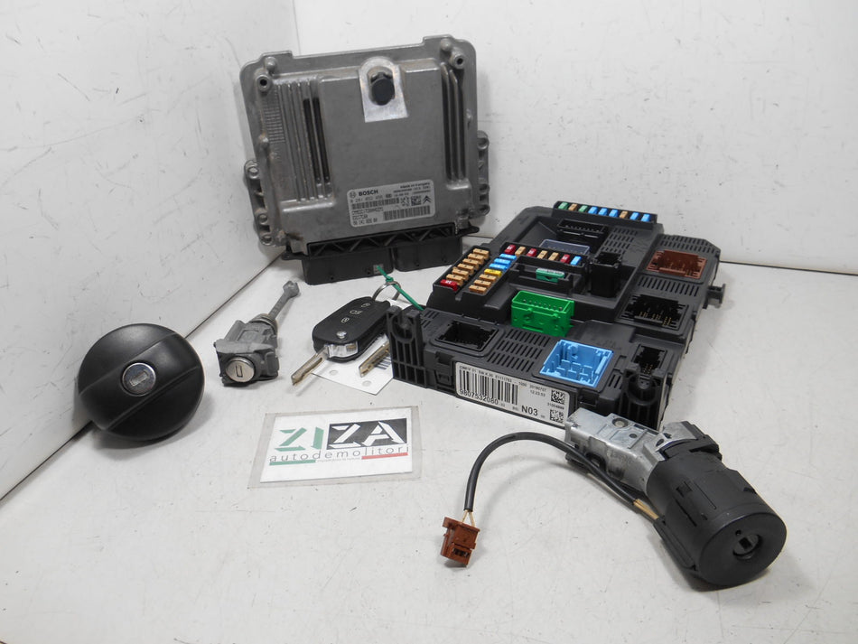 Kit Chiave ECU Peugeot 2008 I Res 1.6 55kw 75cv BH02 2016 9814182680