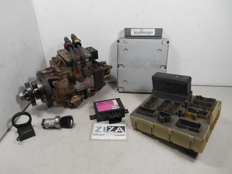 Kit Chiave ECU Ford Focus I 1.8 90cv C9DB 2001 1S4F-12A650-AC 0281010888 0281010888