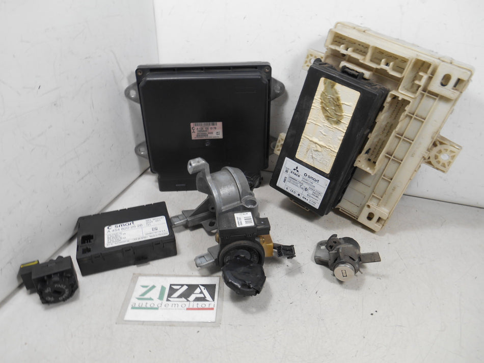 Kit Chiave ECU Smart ForFour W454 1.1 75cv 134910 2005 A1341501079 A4548202226