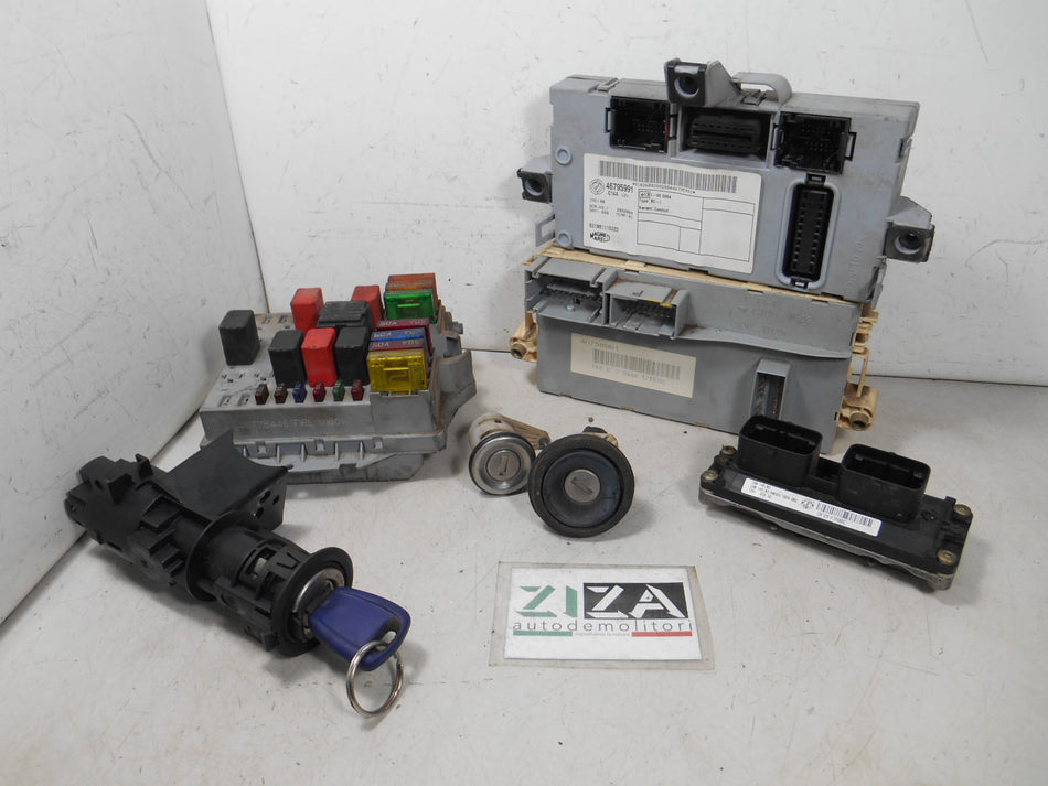 Kit Chiave ECU Fiat Punto 188 1.2 60cv 188A4000 2001 55181132 IAW59F.M3