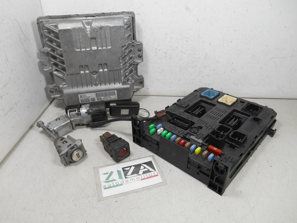 Kit Chiave ECU Citroen C4 Picasso I 1.6 82kw 9HR 2011 9676761080