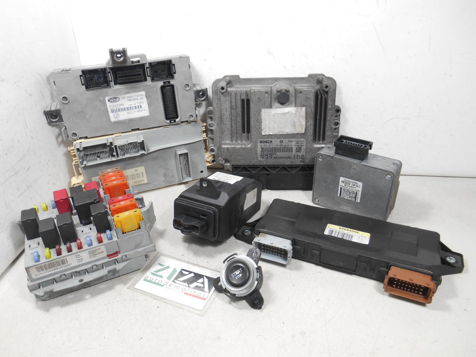 Kit Chiave ECU Alfa 159 1.9 JTDm 150cv 939A2000 2006 55204661 0281013138