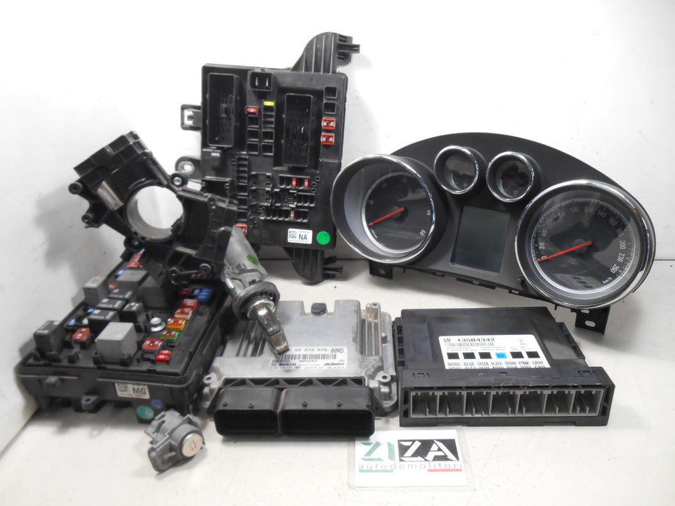 Kit Chiave ECU Opel Insignia 2.0 CDTI 130cv A20DTH 2009 55573539 13504342