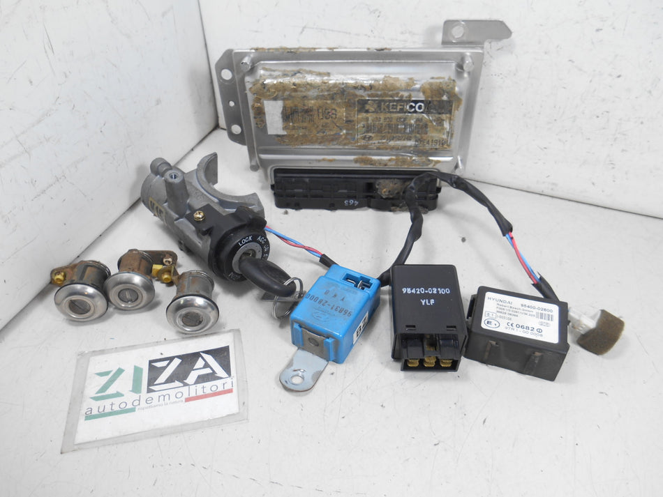 Kit Chiave ECU Hyundai Atos Prime 1.1 43kw G4HD 2004 39110-02240 39100-02240