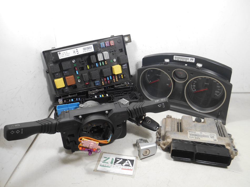 Kit Chiave ECU Opel Zafira B 1.9 CDTI 88kw 120cv Z19DT 2006 0281012549 55198922