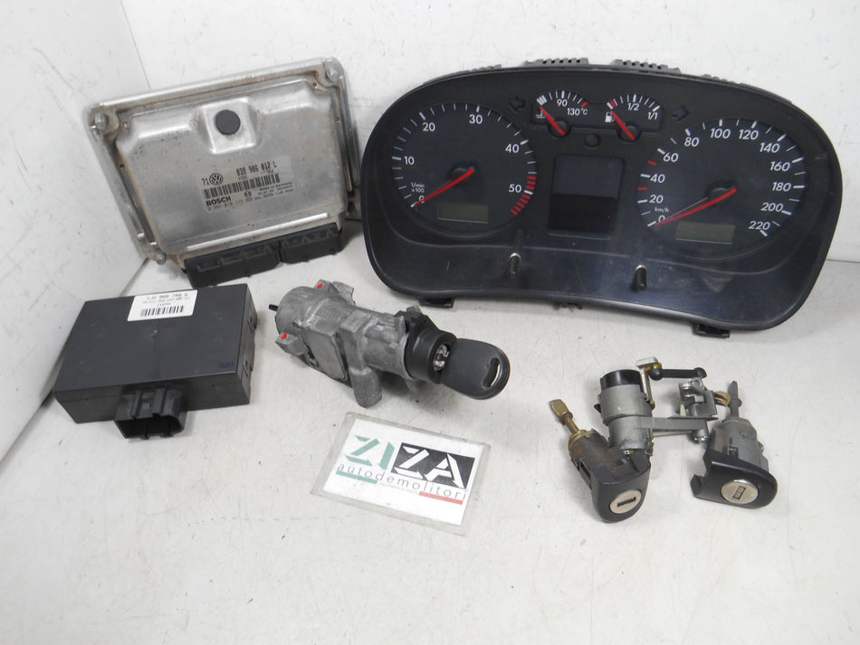 Kit Chiave ECU VW Golf IV 1.9 TDI 81kw 110cv AHF 2000 038906012L 1J0920821B