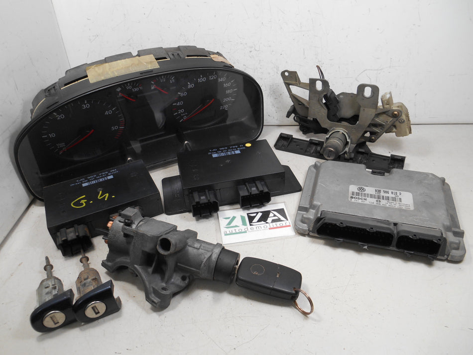 Kit Chiave ECU VW Passat 3B SW 1.9 TDI 110cv AFN 1998 038906018P 3B0919880C