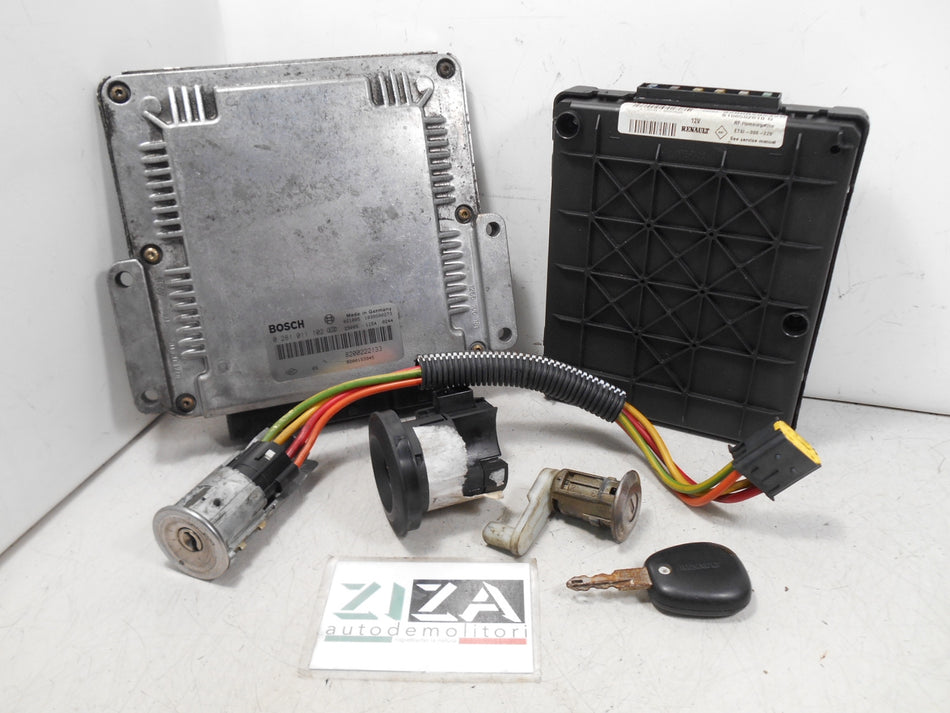 Kit Chiave ECU Renault Scenic I 1.9 DCI 75kw 102cv F9QK7 2002 0281011102
