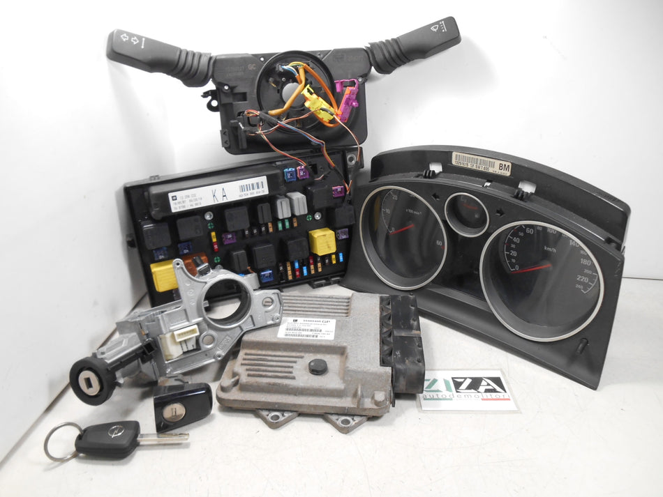 Kit Chiave ECU Opel Astra H 1.3 90cv Z13DTH 2008 55565450 13250232 93184341