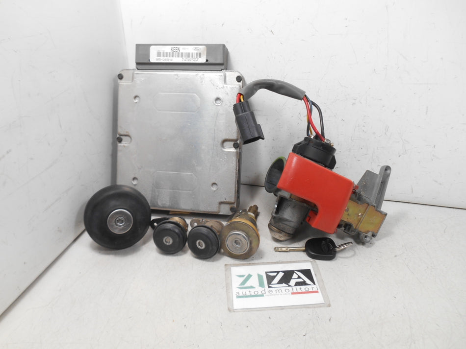 Kit Chiave ECU Ford Fiesta IV 1.2 55kw DHA 1996 96FB12A650AB