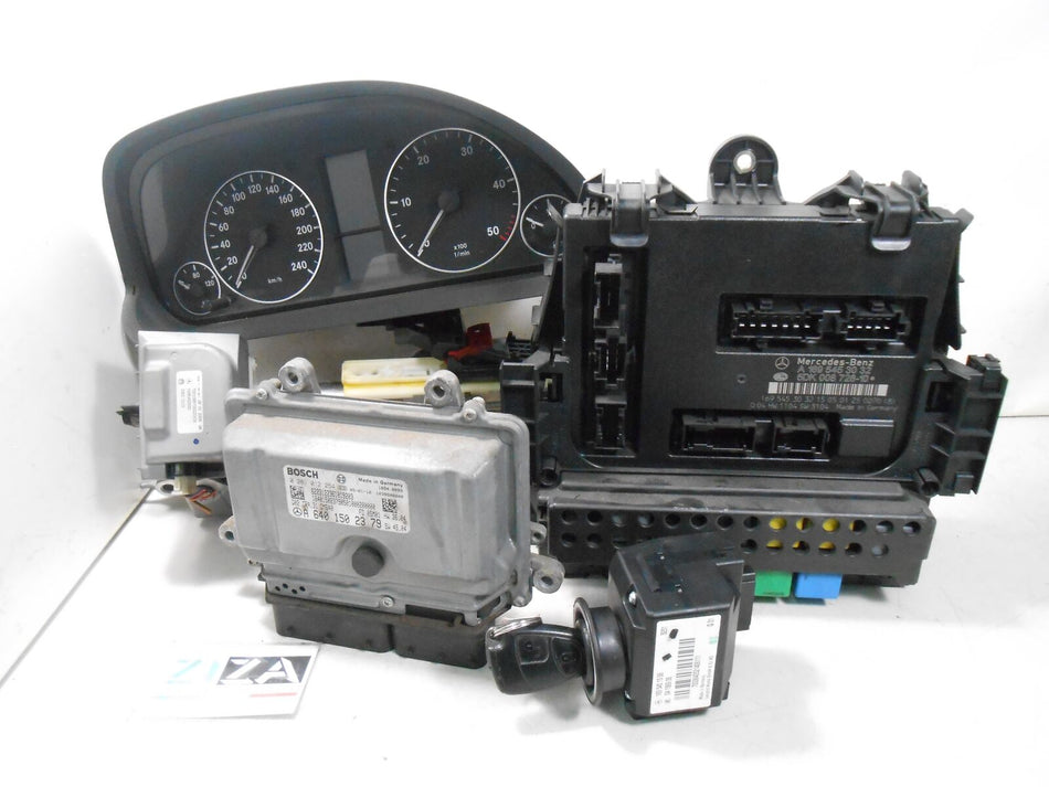 Kit Chiave ECU Mercedes W169 A160 2.0 60kw 640942 2005 
A6401502379
