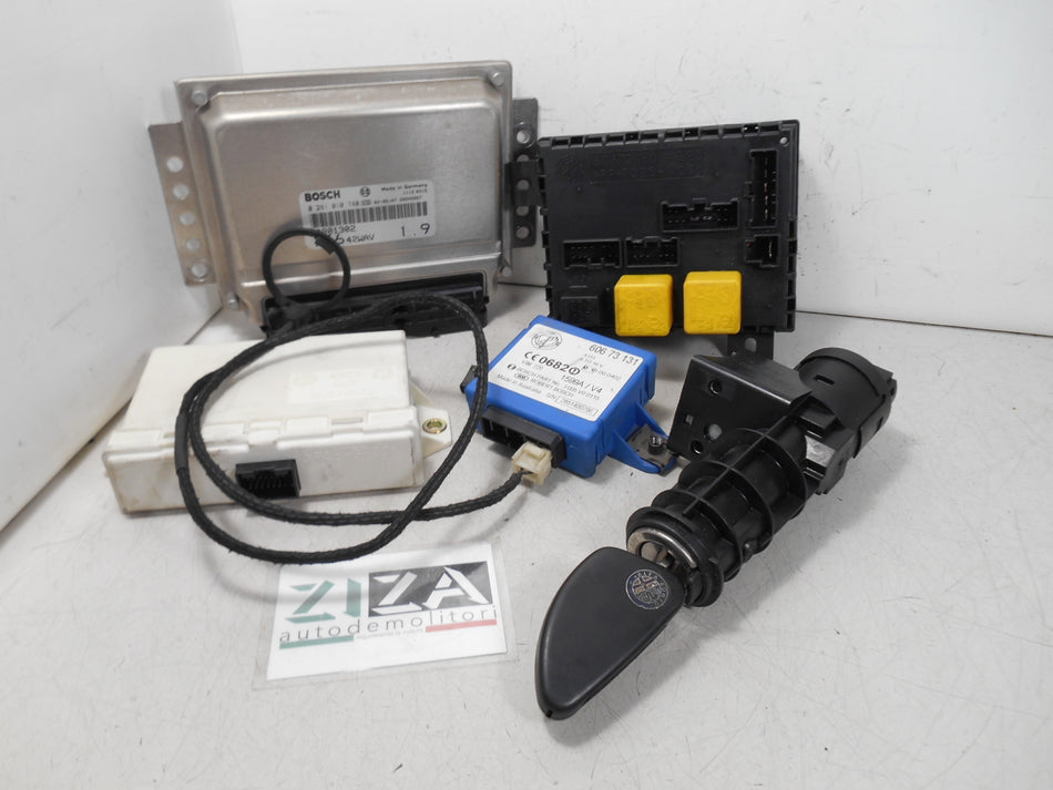 Kit Chiave ECU Alfa 156 II 1.9 JTD 85kw 116cv 937A2000 2002 0281010740