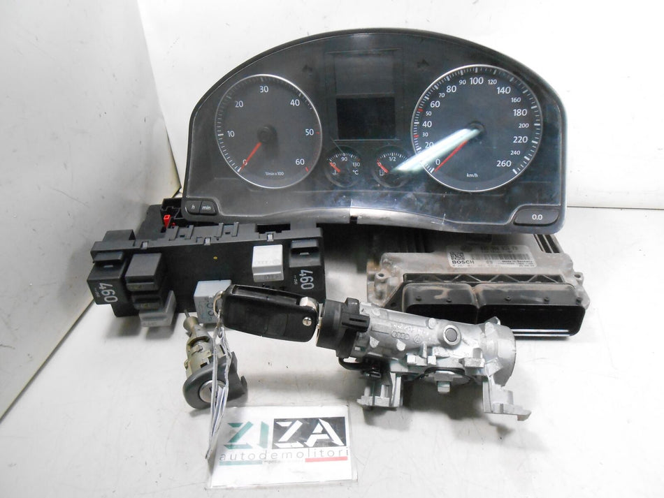 Kit Chiave ECU VW Golf V 2.0 103kw 140cv BKD 2006 03G906016FM