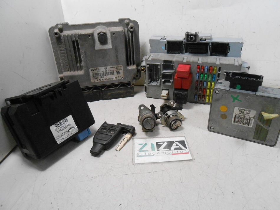 Kit Chiave ECU Fiat Croma 1.9 150cv 939A2000 2006 0281012148 55202700