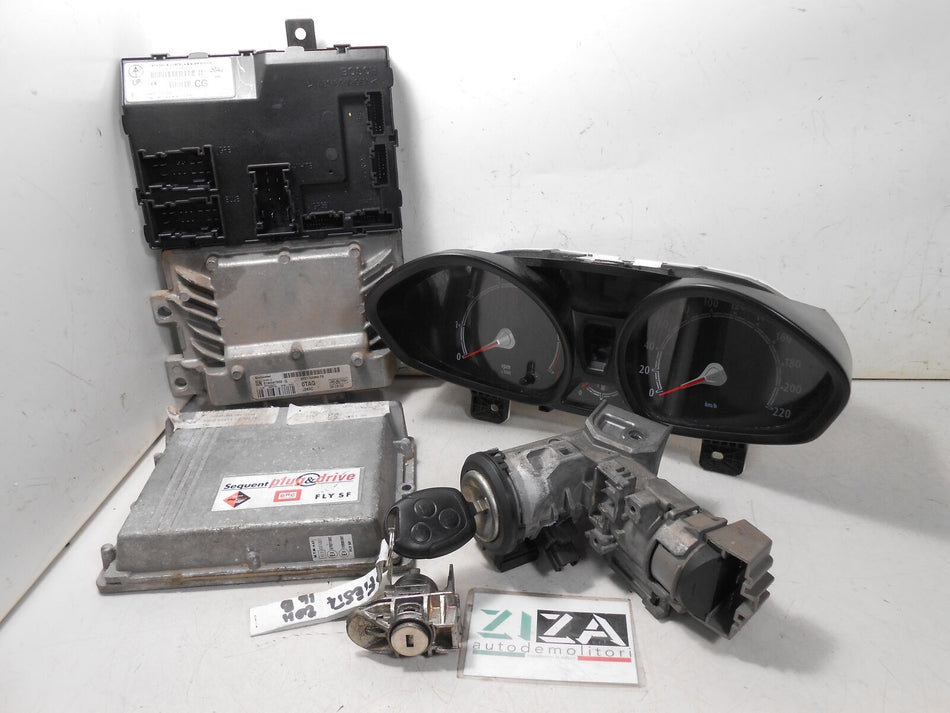 Kit Chiave ECU Ford Fiesta VI 1.4 71kw RTJA B/GPL 2009 8V21-12A650-TG