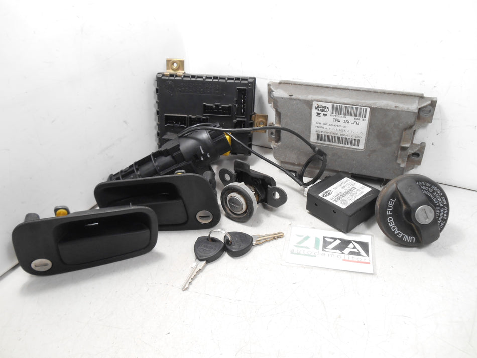 Kit Chiave ECU Lancia Y 1.1 40kw 55cv 176B2000 2000 46545150 IAW16FEB