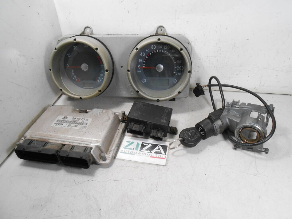 Kit Chiave ECU VW Polo 6N2 1.4 TDI 55kw 75cv AMF 2001 0281010503
