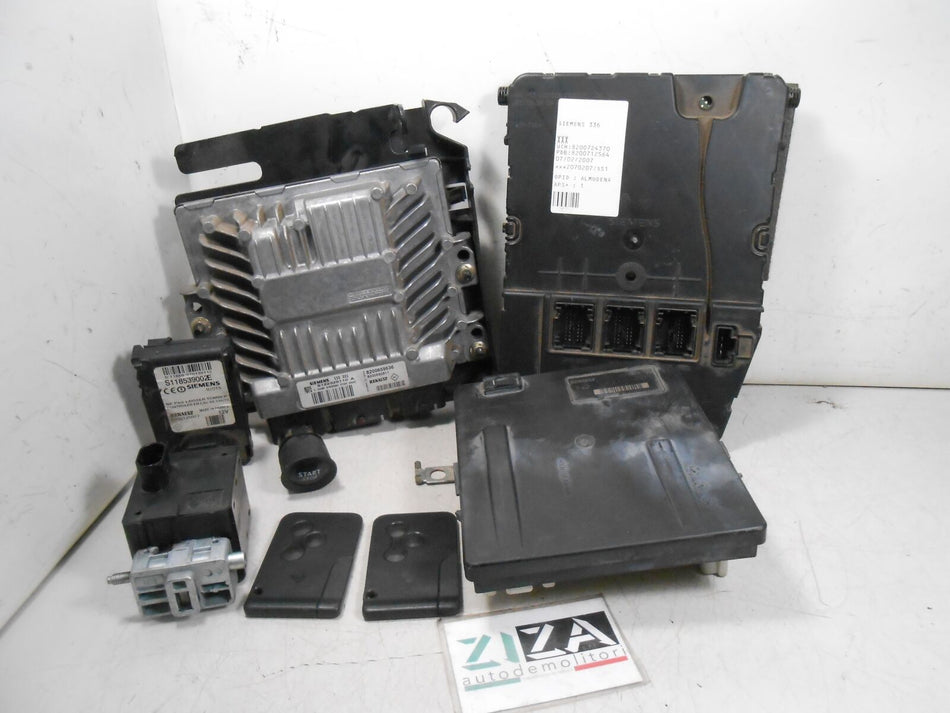 Kit Chiave ECU Renault Megane II 1.5 DCI 78kw 106cv K9KP7 2007 S122326110A