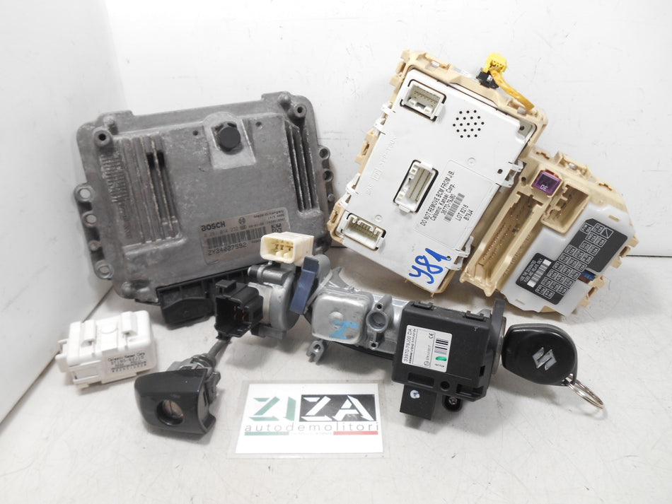 Kit Chiave ECU Suzuki SX4 1.6 66kw 90cv 9HX 2009 0281014232