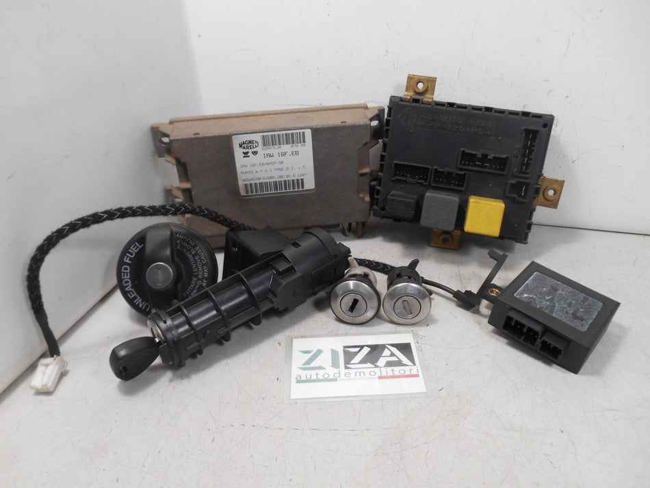 Kit Chiave ECU Fiat Punto 176 1.1 40kw 54cv 176B2000 1999 46545150