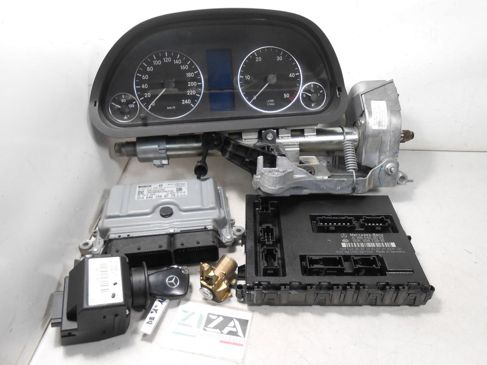 Kit Chiave ECU Mercedes W169 A180 80kw 640940 2005 A6401502379