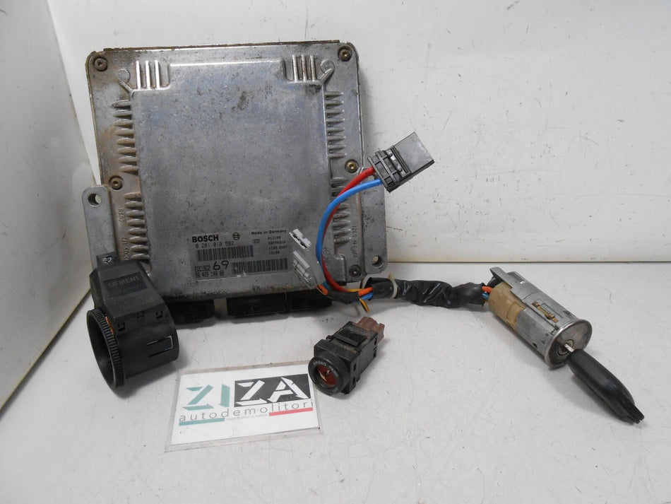 Kit Chiave ECU Peugeot 306 2.0 HDI 66kw 90cv RHY 2001 9642014880