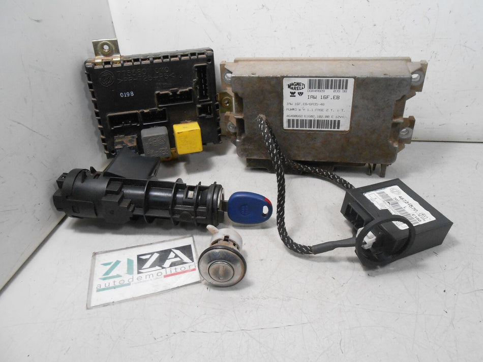 Kit Chiave ECU Fiat Punto 176 1.1 40kw 54cv 176B2000 1998 46480662