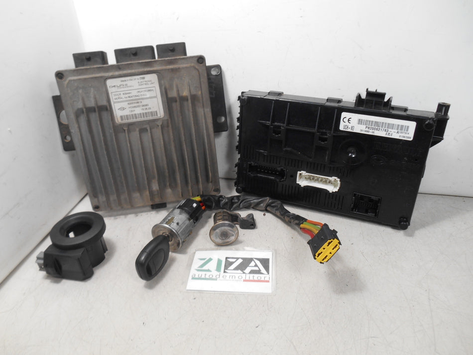 Kit Chiave ECU Renault Clio II 1.5 DCI 48kw 65cv K9KA7 2003 8200129063