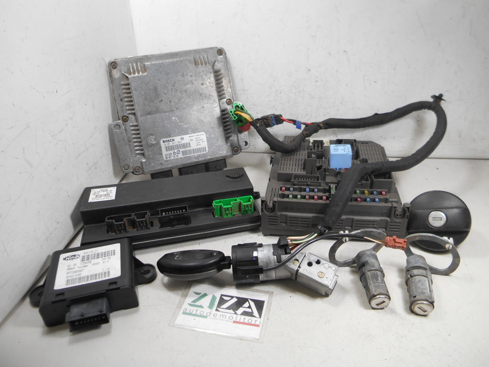 Kit Chiave ECU Lancia Phedra 2.2 JTD 94kw 128cv 4HW 2003 9646719280