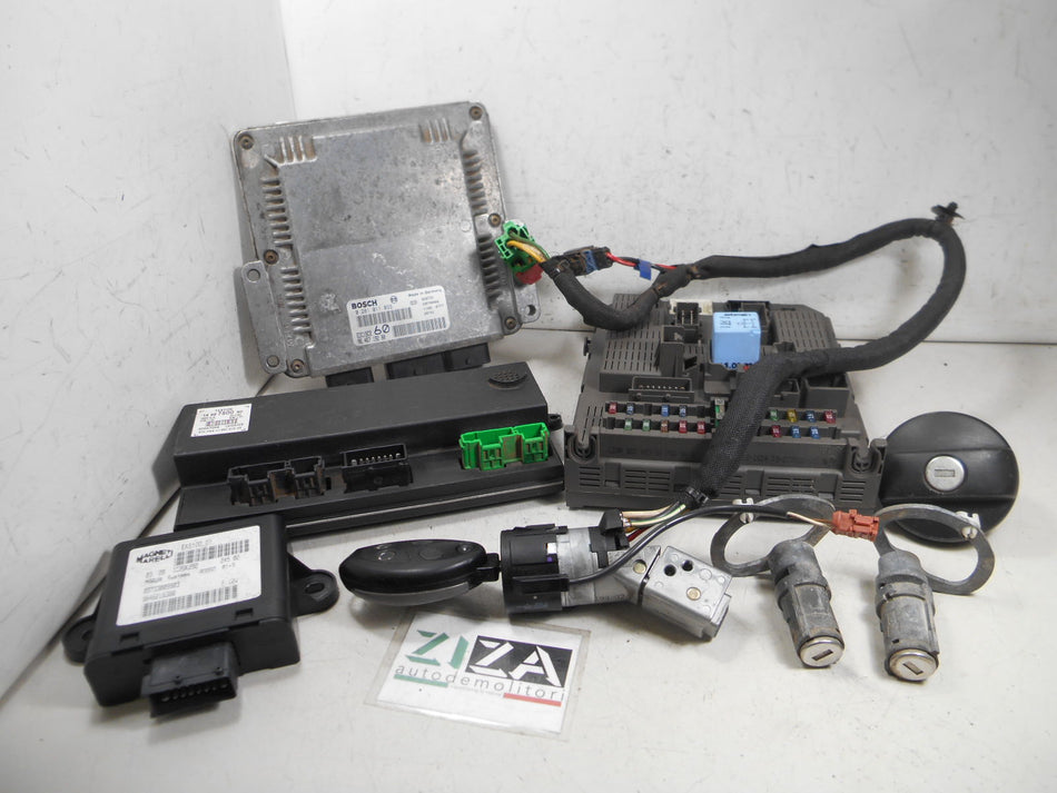 Kit Chiave ECU Lancia Phedra 2.2 JTD 94kw 128cv 4HW 2003 9646719280