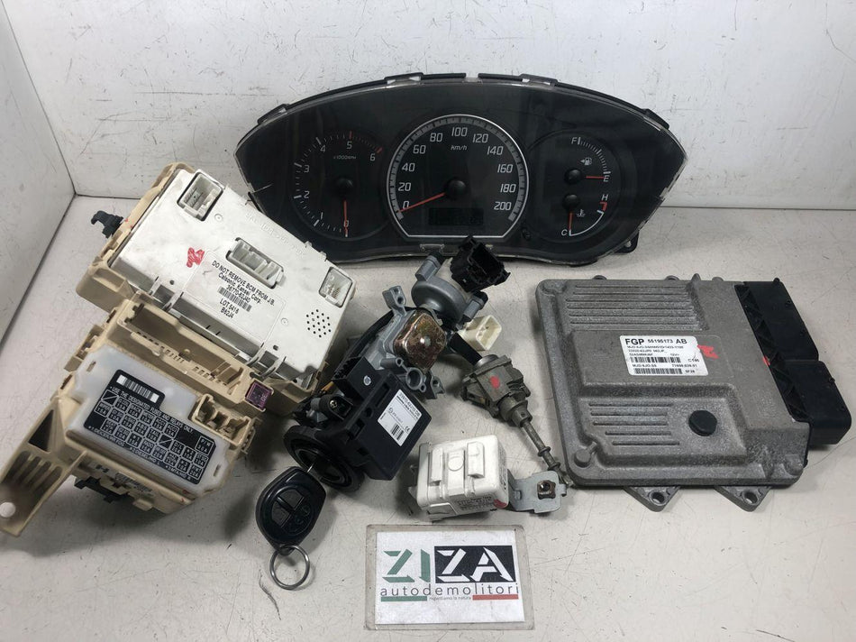 Kit Chiave ECU Suzuki Swift IV 1.3 51kw 69cv Z13DT 2005 55195173 37190-62J10