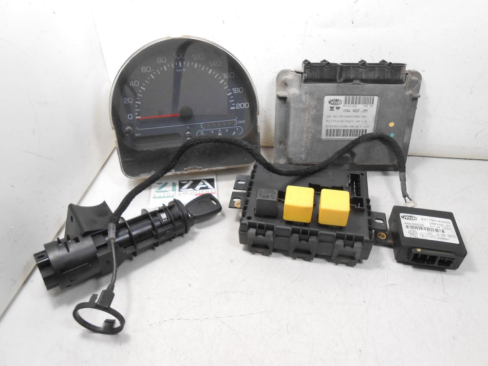 Kit Chiave ECU Fiat Multipla I 1.6 B/Met 76kw 103cv 1999 46761568