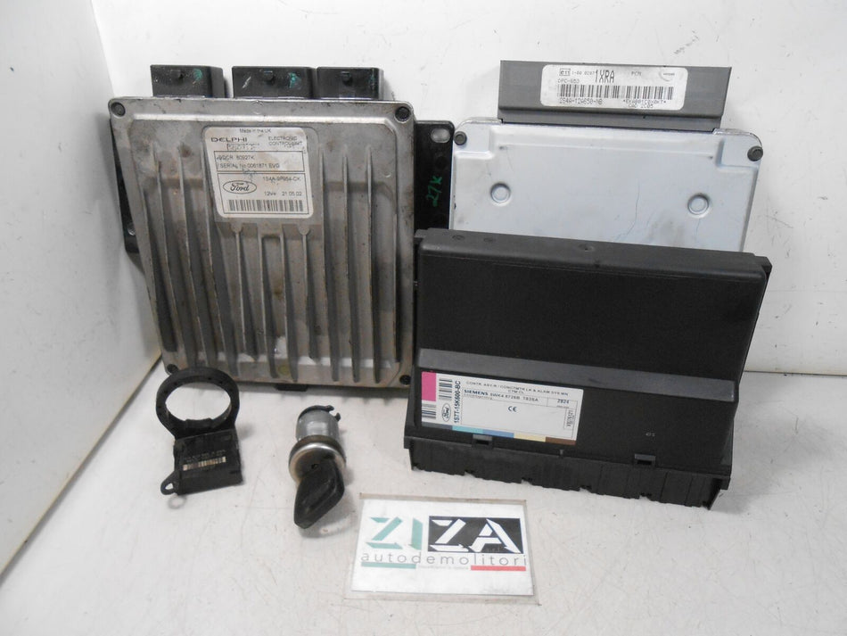 Kit Chiave ECU Ford Focus I Res 1.8 85kw F9DA 2002 2S4A-12A650-NB