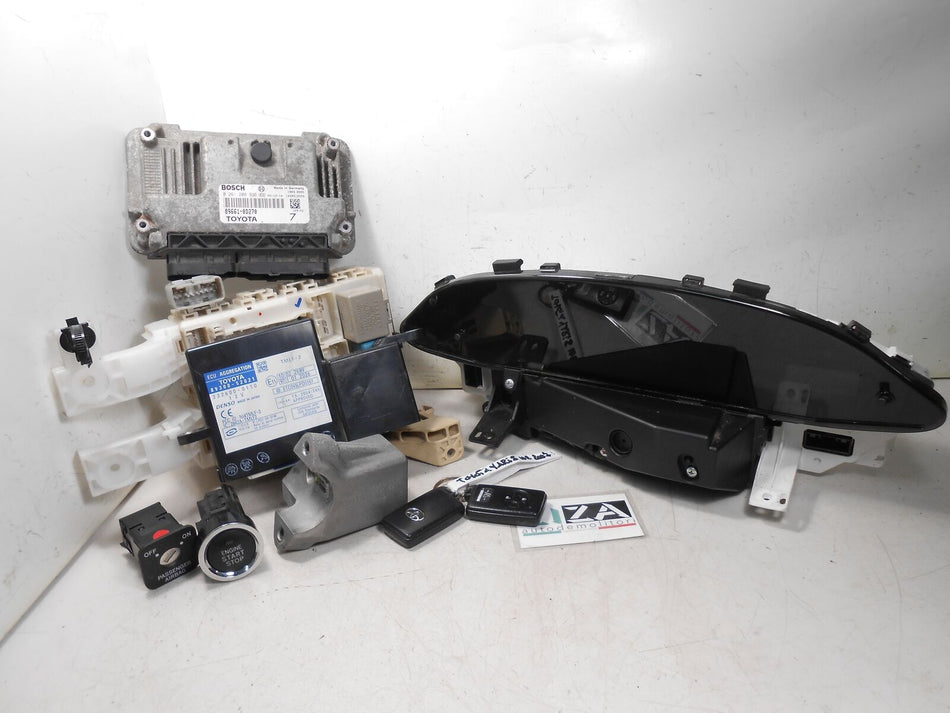 Kit Chiave ECU Toyota Yaris XP90 1.0 51kw 1KRFE 2006 0261208936