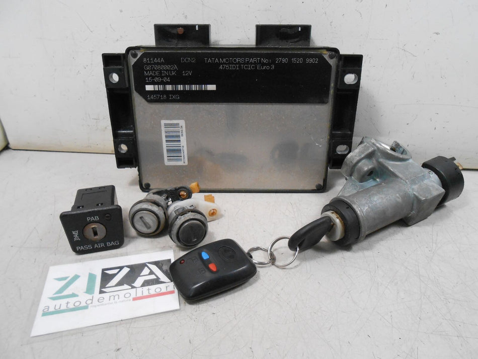 Kit Chiave ECU Tata Indigo SW 1.4 52kW 475 IDT14 2005 279015209902