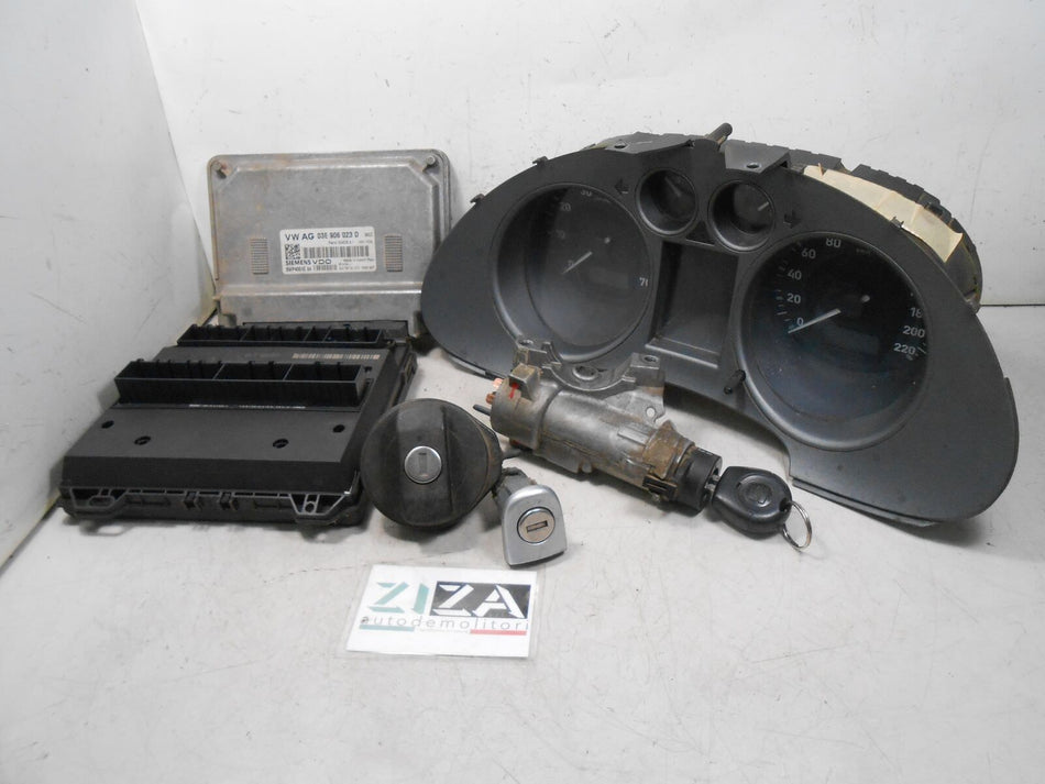 Kit Chiave ECU Seat Ibiza 6L 1.2 51kw 69cv BXV 2007 03E906023D