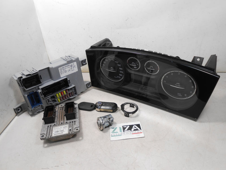 Kit Chiave ECU Lancia Ypsilon 846 1.2 51kw 69cv 169A4000 2012 51926674