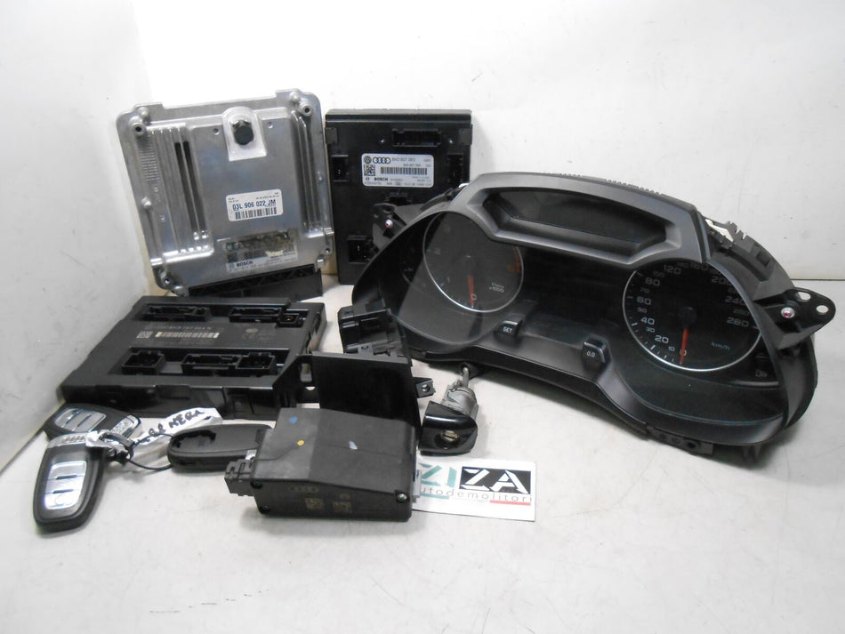 Kit Chiave ECU Audi A4 B8 2.0 105kw 143cv CAG 2008 03L906022JM