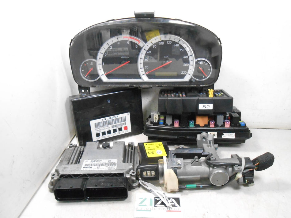 Kit Chiave ECU Chevrolet Captiva 2.0 110kw 150cv 2008 96858577
