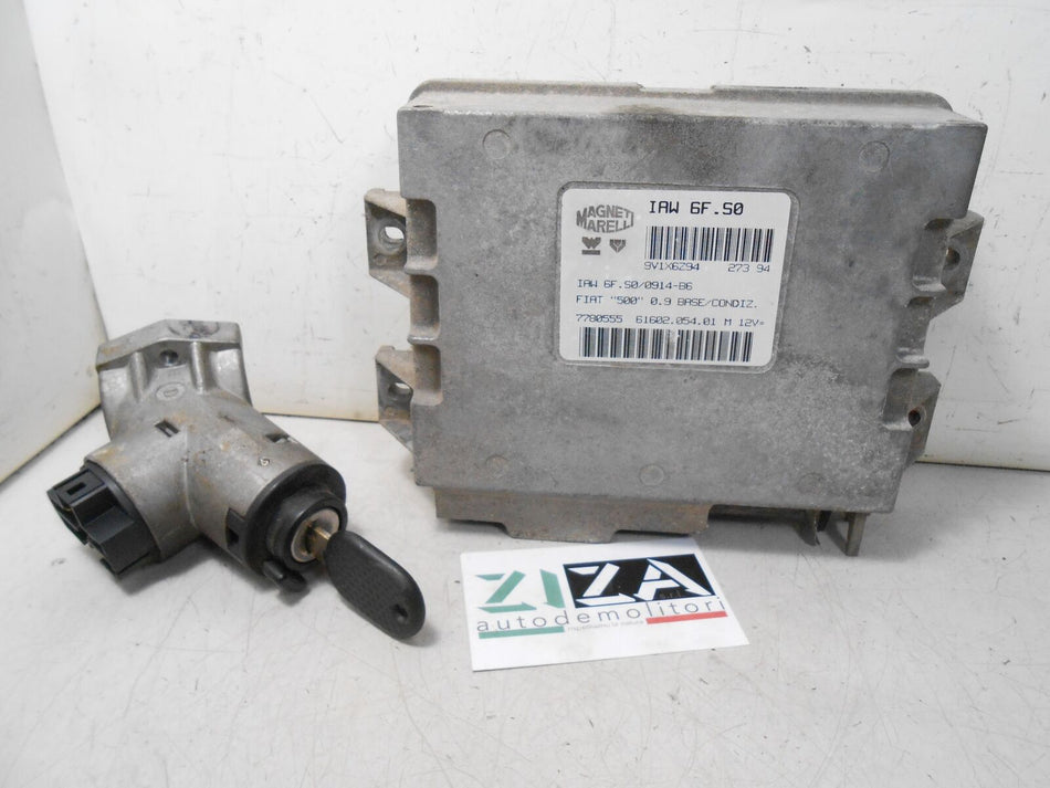 Kit Chiave ECU Fiat Cinquecento 0.9 1170A1.046 1995 7780555 IAW6F.S0