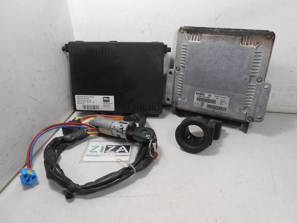 Kit Chiave ECU Peugeot Ranch Partner 2.0 90cv RHY 2001 9641607280