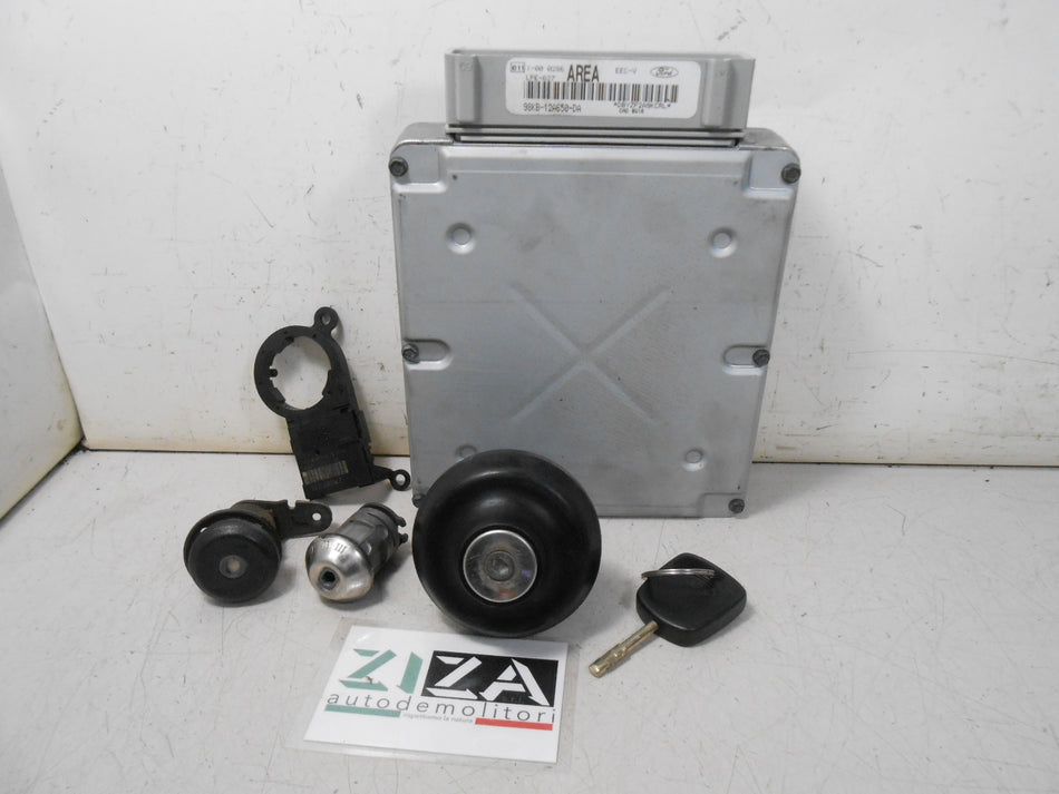 Kit Chiave ECU Ford Ka I 1.3 44kw 60cv J4D 1998 98KB-12A650-DA
