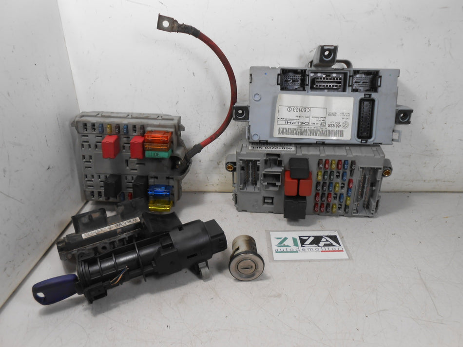 Kit Chiave ECU Fiat Punto 188 1.2 44kw 60cv 188A4000 2001 71736344
