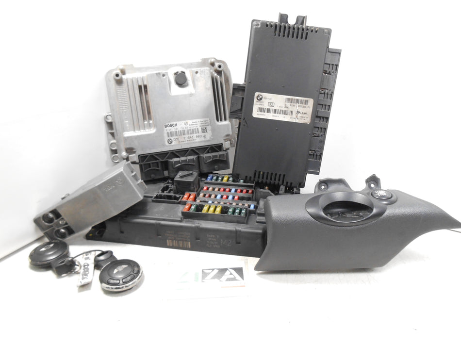 Kit Chiave ECU Mini Cooper S R56 1.6 175cv N14B16A 2009 0261S04158, 7641003-01