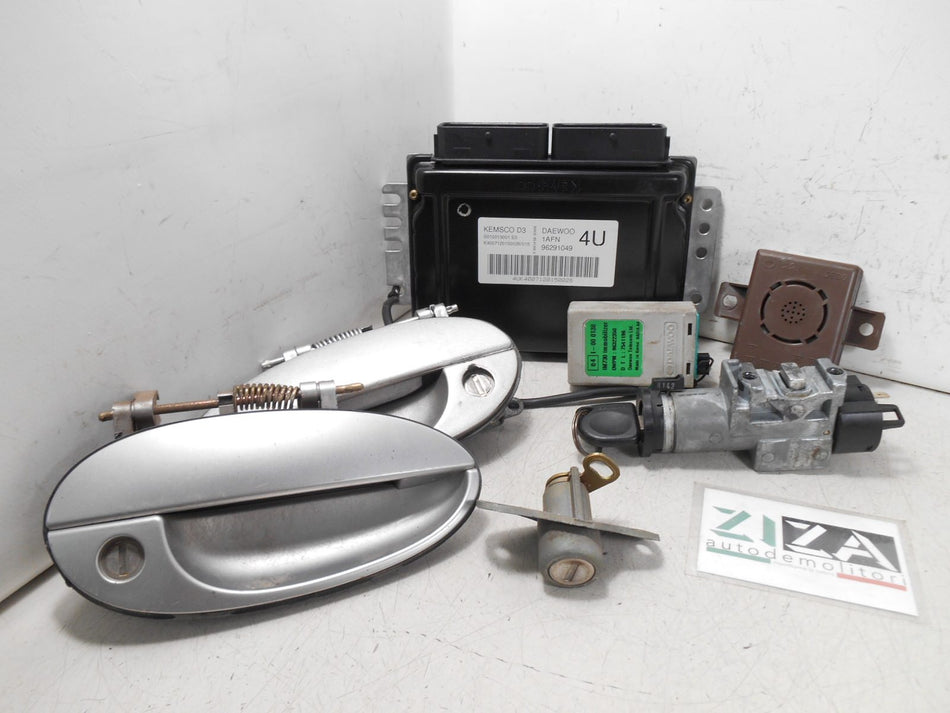 Kit Chiave ECU Daewoo Matiz 0.8 38kw 52cv F8CV 2002 96291049