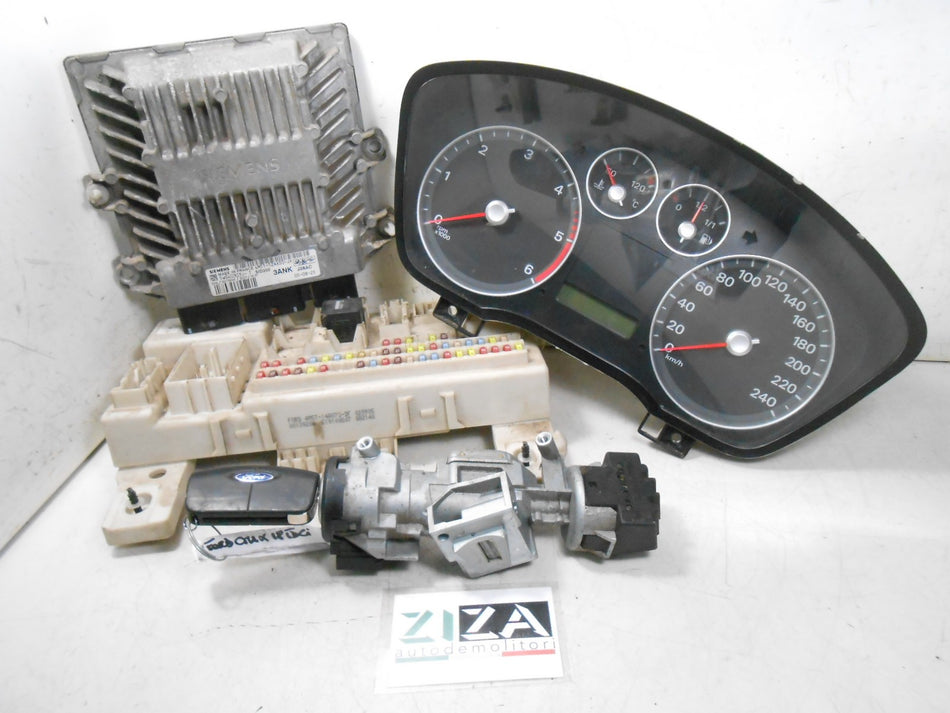Kit Chiave ECU Ford Focus C-Max 1.8 TDCI 85kw 115cv KKDA 2005 4M51-12A650-JK