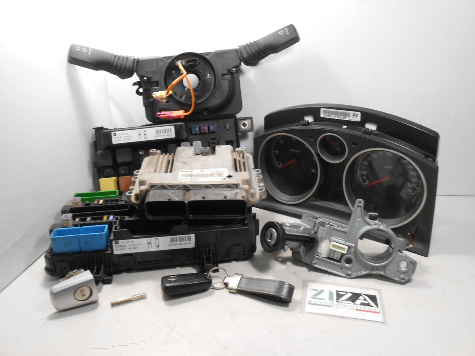 Kit Chiave ECU Opel Zafira B 1.9 CDTI 88kw 120cv Z19DT 2006 55198922