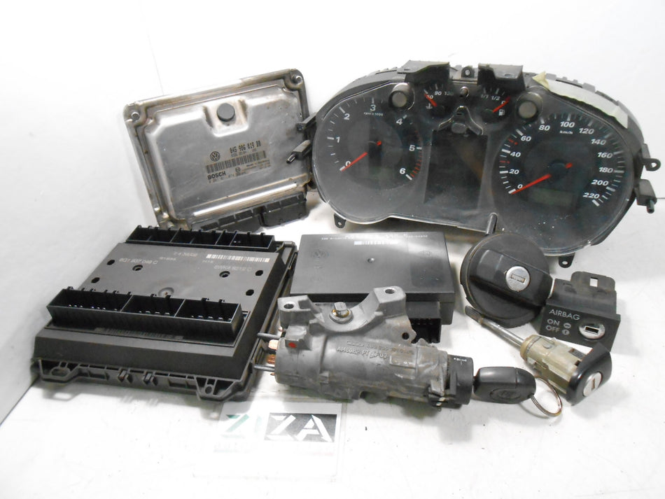 Kit Chiave ECU Seat Ibiza 6L 1.4 TDI 55kw AMF 2003 0281011074 045906019BB